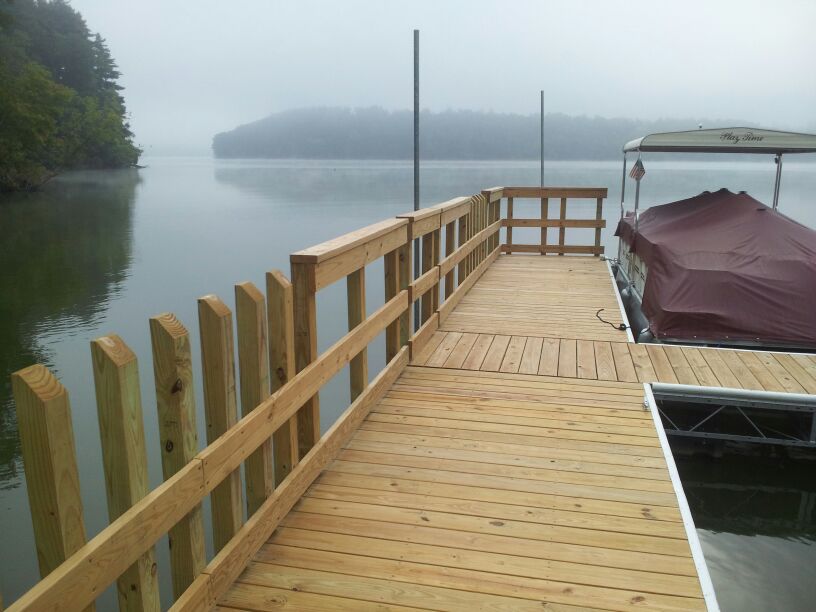 Docks at Cabins